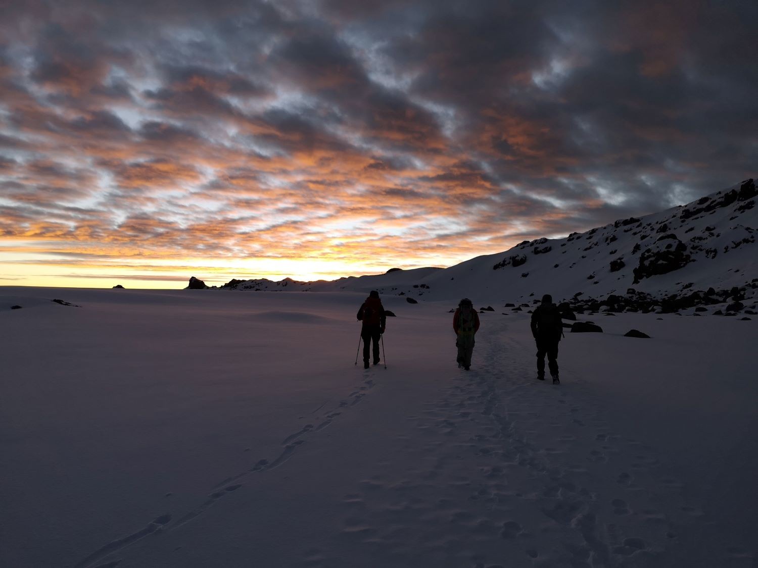 Kilimanjaro 5895m; the Mountaineers way